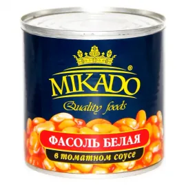 АНОНС: <a href="https://mixmart.info/produkty-pitaniya/konservaciya/gotovye-blyuda/belaya-fasol-mikado-v-tomatnom-souse-425-ml/" target="_blank" title="Перейти на сайт владельца" rel="nofollow" style="font-weight:bold">Белая фасоль Mikado в томатном соусе, 425 мл.</a><br><span style="font-style:italic"></span>