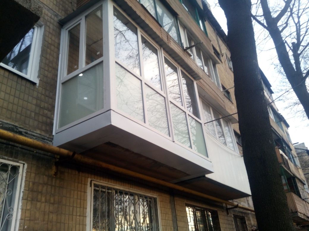 Расширение балкона