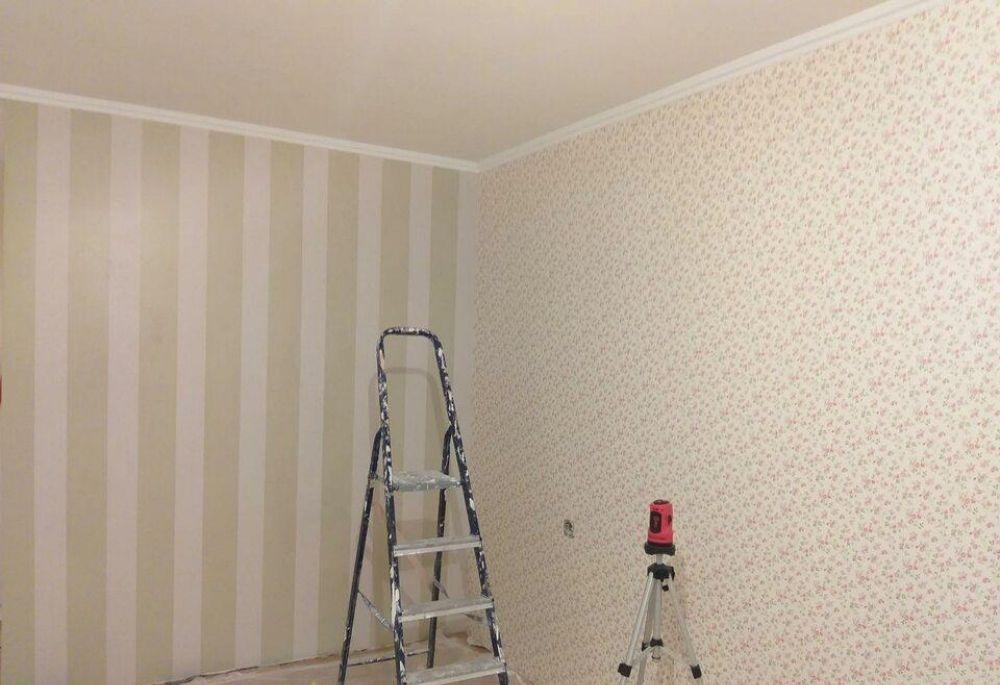 Качественная поклейка обоев