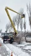 Услуги автовышки, аренда вышки.
