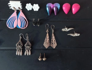 Серьги клипсы кольца