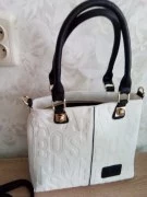 Женская сумка из искусственной кожи с тиснением