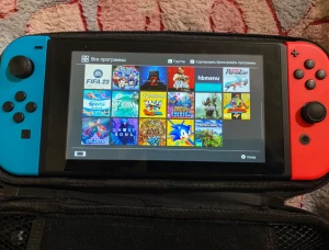 Nintendo switch прошитая с играми 