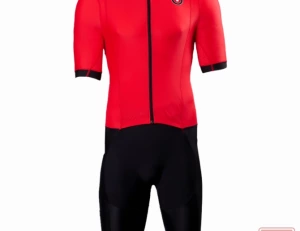 Мужской костюм с рукавами для вело и триатлона