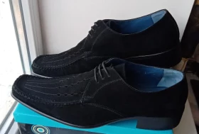 Мужские замшевые туфли 46 р. BUTTERI. ITALY