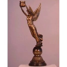 Подсвечник из мрамора Ника (фабрика Богаччо)