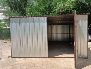 Гараж металлический