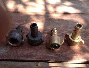 Ниппель с гайкой для отбойного молотка.