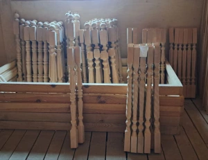 Балясины деревянные из бука